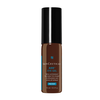 Produktfoto des SkinCeuticals AOX+ Eye Gel in Glasflaschchen mit Pipette auf weißem Hintergrund.